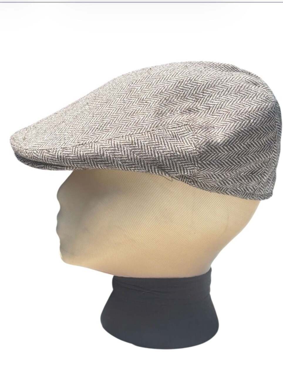 Newhattan Herringbone Ivy Cap Driving Hat